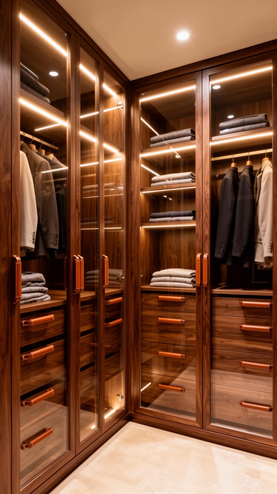 Walnut Atelier Closet