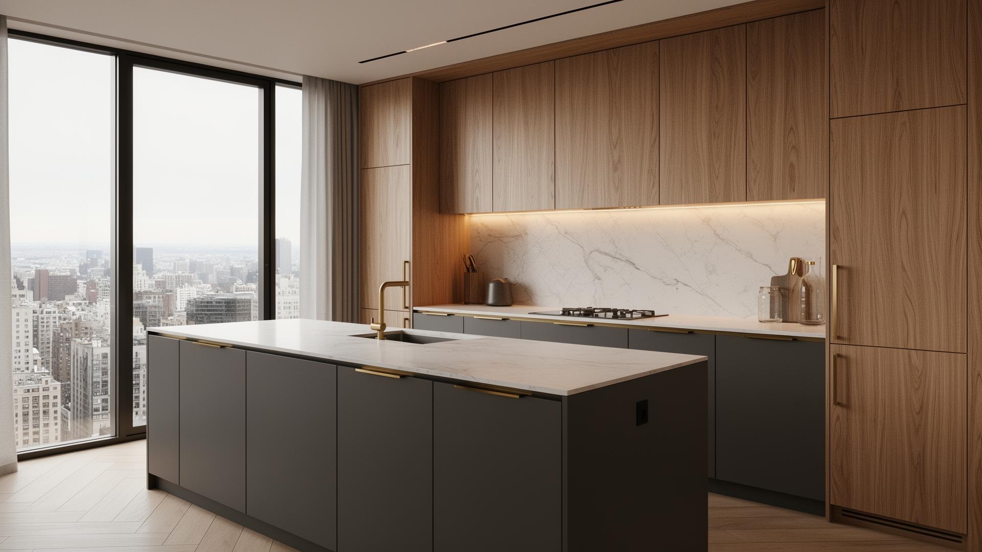 Oak & Graphite Kitchen